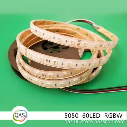 RGBW 4in1 5050 60led/m led flex strip tape DMX controller strip